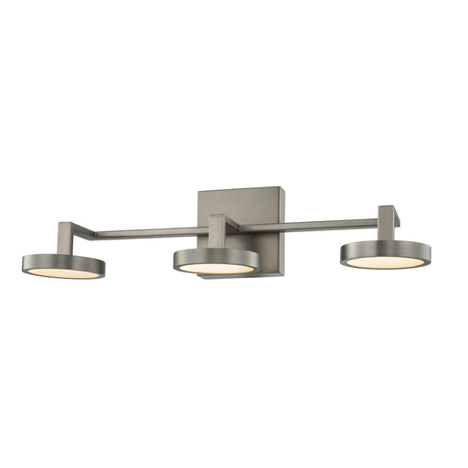Eaton LED Bath Satin Nickel