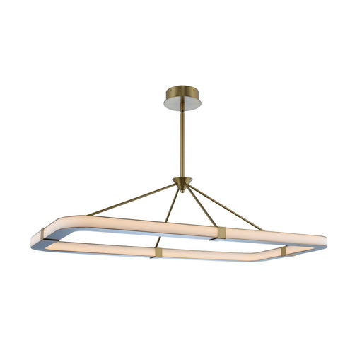 Lavo LED Island Pendant Winter Brass