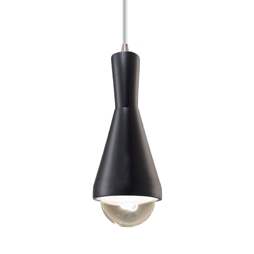 Radiance One Light Pendant Carbon - Matte Black