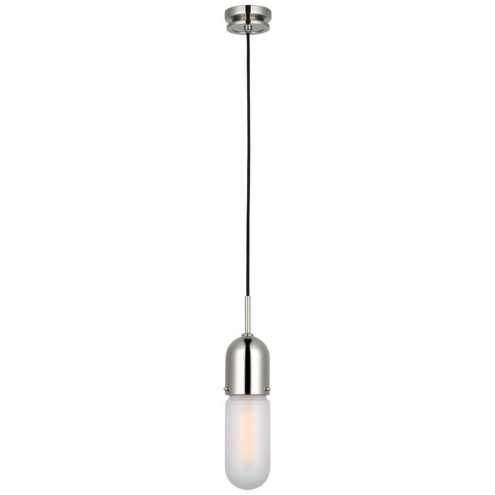 Visual Comfort Signature - TOB 5645PN-FG-1 - LED Pendant - Junio - Polished Nickel