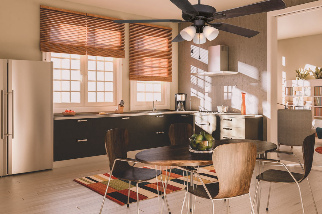 Canarm - CF52VIL5BK - 52 Inch Ceiling Fan - Villa - Matte Black