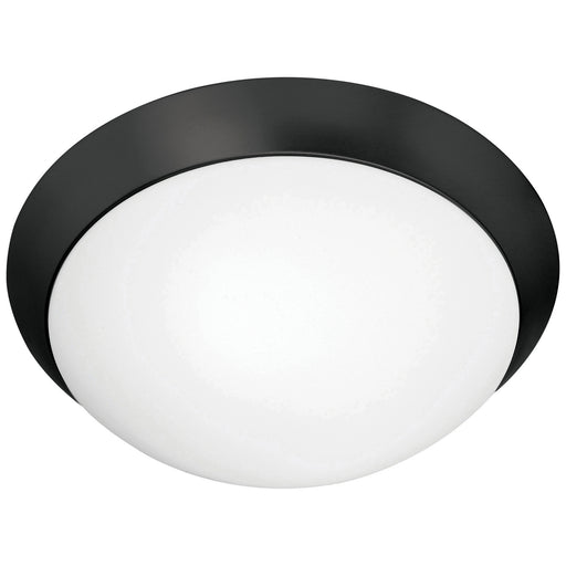 Cobalt One Light Flush Mount Matte Black