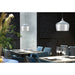Access - 52057-CH/WH - One Light Pendant - Blend - Chrome
