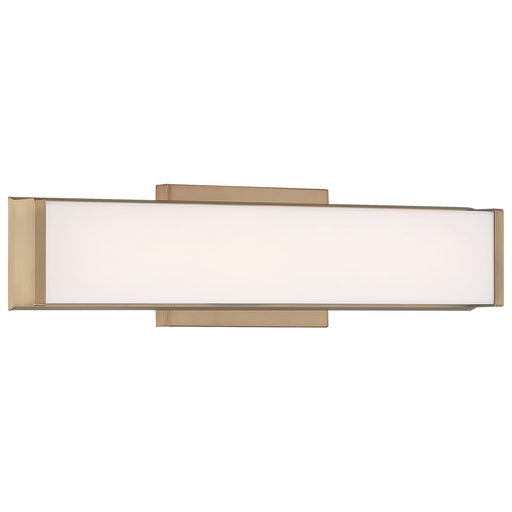 Citi LED Vanity Antique Brushed Brass
