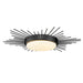 Golden - 9126-FM18 BLK-OP - LED Flush Mount - Kieran - Matte Black