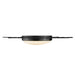 Golden - 9126-FM18 BLK-OP - LED Flush Mount - Kieran - Matte Black