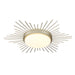 Golden - 9126-FM18 WG-OP - LED Flush Mount - Kieran - White Gold