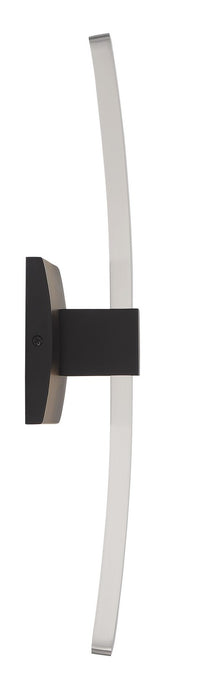 George Kovacs - P5502-691-L - LED Wall Sconce - Archer - Coal Black