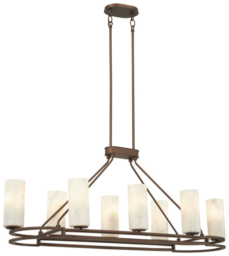 Buchanan Eight Light Island Pendant Hellenic Bronze