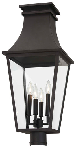 Gloucester Four Light Outdoor Post Mount Sand Coal