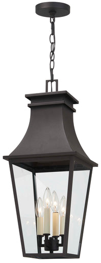 Gloucester Four Light Outdoor Chain Hung Sand Coal