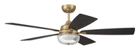 Craftmade - CHS52SB5-NWF - 52" Ceiling Fan - Chandler 52" Indoor Ceiling Fan no Wifi - Satin Brass