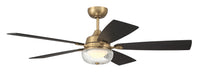 Craftmade - CHS52SB5-NWF - 52" Ceiling Fan - Chandler 52" Indoor Ceiling Fan no Wifi - Satin Brass