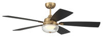 Craftmade - CHS52SB5-NWF - 52" Ceiling Fan - Chandler 52" Indoor Ceiling Fan no Wifi - Satin Brass