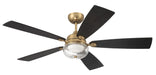 Craftmade - CHS52SB5-NWF - 52" Ceiling Fan - Chandler 52" Indoor Ceiling Fan no Wifi - Satin Brass