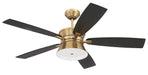 Craftmade - DMK52SB5-NWF - 52" Ceiling Fan - Dominick 52" Indoor Ceiling Fan with no Wifi - Satin Brass