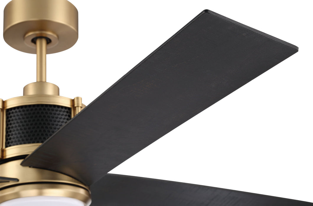 Craftmade - GRG56SBFB4-NWF - 56" Ceiling Fan - Gregory 56" Indoor Ceiling Fan with no Wifi - Satin Brass