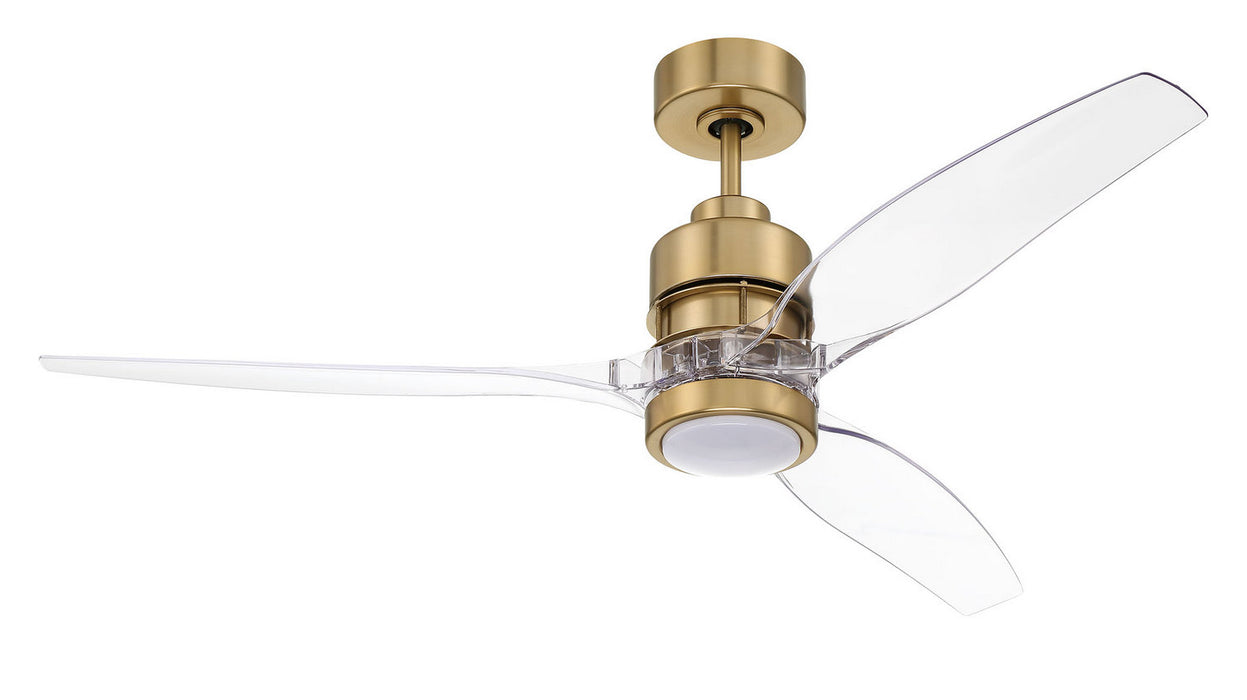 Craftmade - SON52SB3-CAP-NWF - 52" Ceiling Fan - Sonnet WiFi 52" Ceiling Fan no Wifi - Satin Brass
