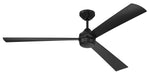 Craftmade - STL60FB3-NWF - 60" Ceiling Fan - Sterling - Flat Black
