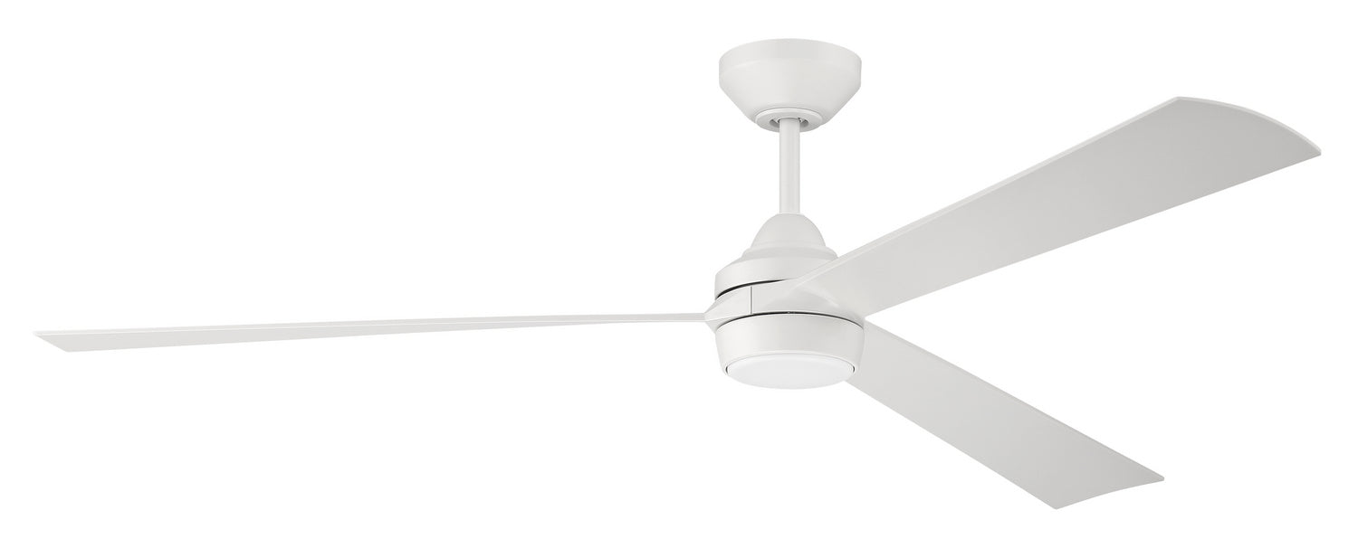 Craftmade - STL60W3-NWF - 60" Ceiling Fan - Sterling - White
