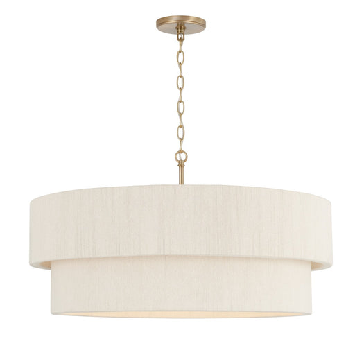 Capital Lighting - 349842MA - Four Light Pendant - Delaney - Matte Brass