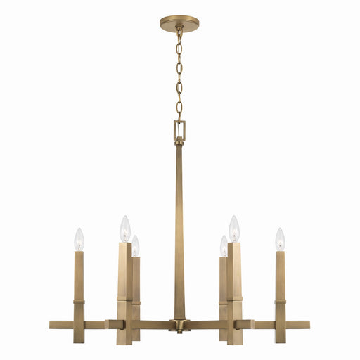 Blake Six Light Chandelier