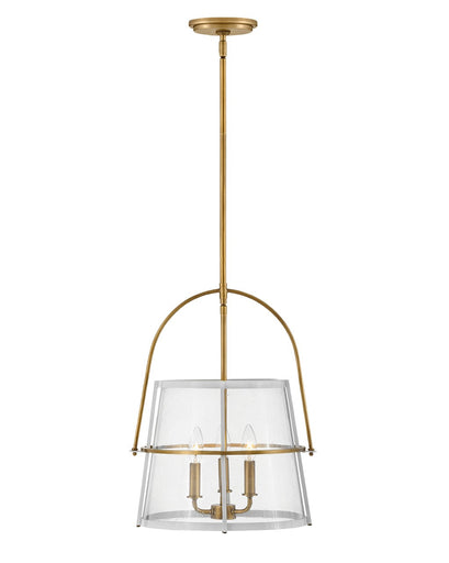 Tournon LED Pendant Heritage Brass