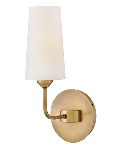 Lewis LED Wall Sconce Heritage Brass