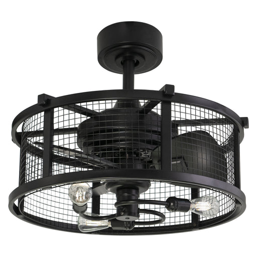 Vaxcel - F0102 - 21"Ceiling Fan - Humboldt - Black