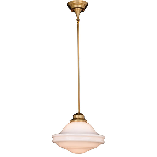 Vaxcel - P0374 - One Light Pendant - Huntley - Natural Brass