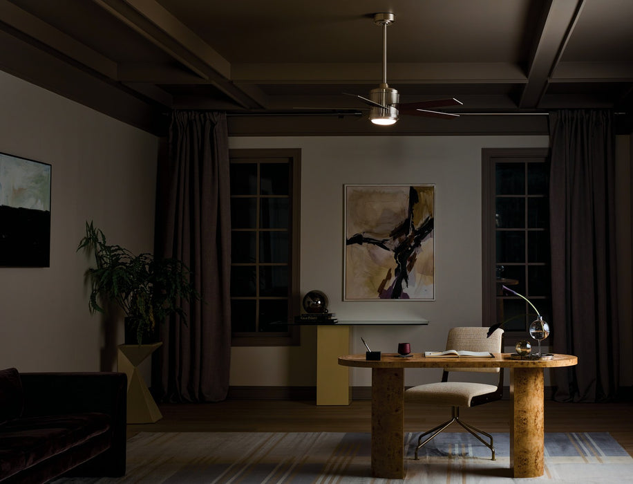 Kichler - 300048BSS - 48 Inch Ceiling Fan - Brahm - Brushed Stainless Steel