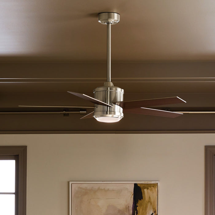 Kichler - 300048BSS - 48 Inch Ceiling Fan - Brahm - Brushed Stainless Steel
