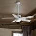 Kichler - 300048MWH - 48 Inch Ceiling Fan - Brahm - Matte White