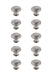 Elegant Lighting - KB2005-NK-10PK - Knob Multipack (Set of 10) - Logyn - Brushed Nickel