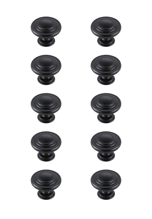 Elegant Lighting - KB2006-MB-10PK - Knob Multipack (Set of 10) - Minu - Matte Black