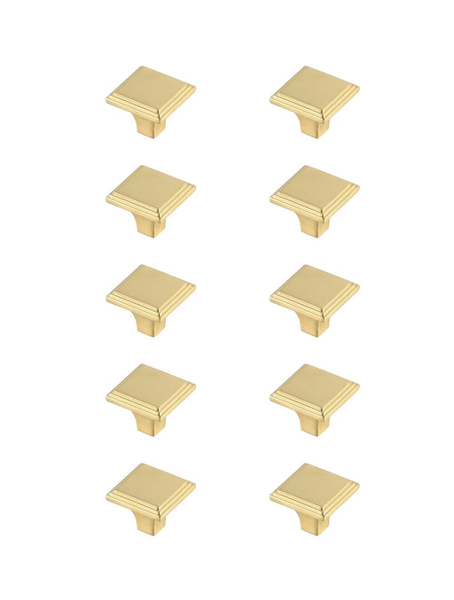 Elegant Lighting - KB2012-GD-10PK - Knob Multipack (Set of 10) - Wilow - Brushed Gold