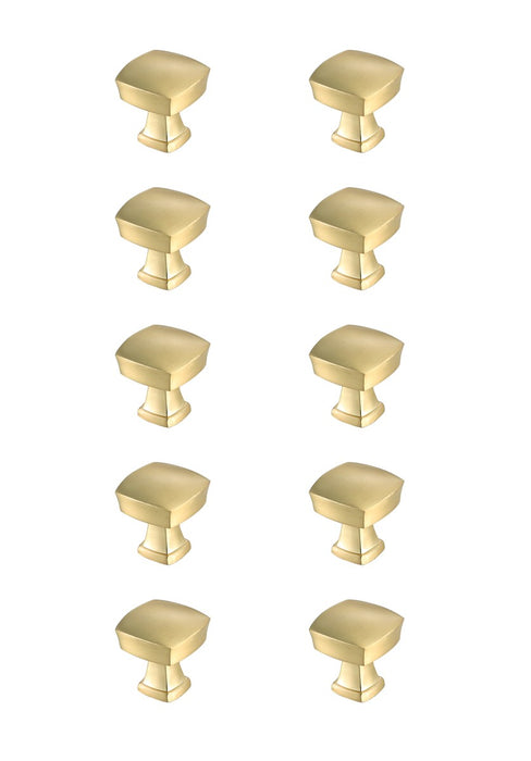 Elegant Lighting - KB2022-GD-10PK - Knob Multipack (Set of 10) - Irvin - Brushed Gold