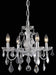 Elegant Lighting - LD2015D17C - Four Light Pendant - Calista - Chrome