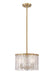 Z-Lite - 1943P12-MGLD - Three Light Pendant - Glacier - Modern Gold