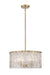 Z-Lite - 1943P18-MGLD - Five Light Pendant - Glacier - Modern Gold