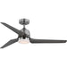 Progress Lighting - P250094-009-30 - 52" Ceiling Fan - Upshur - Brushed Nickel
