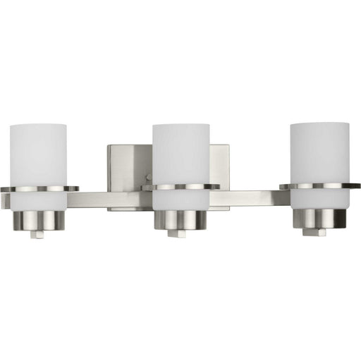 Progress Lighting - P300415-009 - Three Light Vanity - Reiss - Brushed Nickel