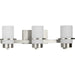 Progress Lighting - P300415-009 - Three Light Vanity - Reiss - Brushed Nickel