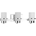 Progress Lighting - P300415-015 - Three Light Vanity - Reiss - Polished Chrome