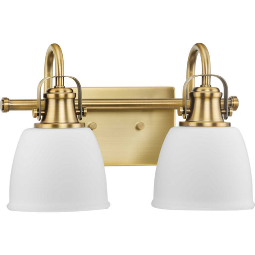 Preston Two Light Vanity Vintage Brass