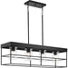 Progress Lighting - P400312-31M - Four Light Chandelier - Burgess - Matte Black