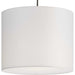 Progress Lighting - P500386-195 - One Light Pendant - Markor - White Linen