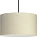 Progress Lighting - P500387-194 - Three Light Pendant - Markor - Ecru Linen