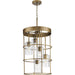 Progress Lighting - P500402-196 - Five Light Hall & Foyer Light - Burgess - Aged Bronze