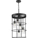Progress Lighting - P500402-31M - Five Light Hall & Foyer Light - Burgess - Matte Black